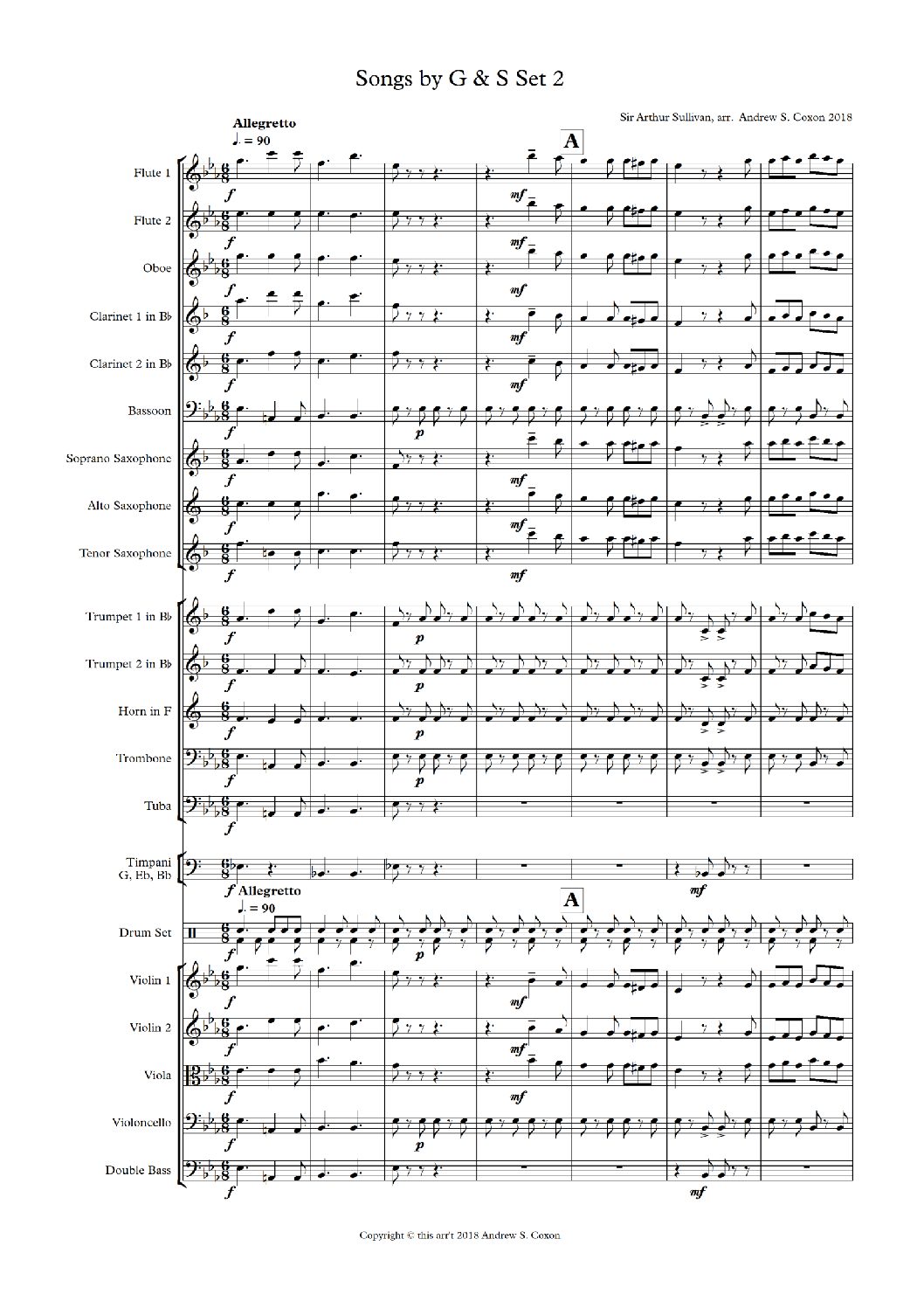 Songs by Gilbert and Sullivan Set 2